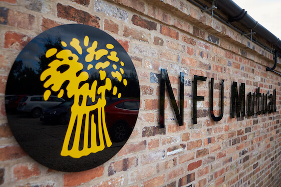 NFU Mutual signage